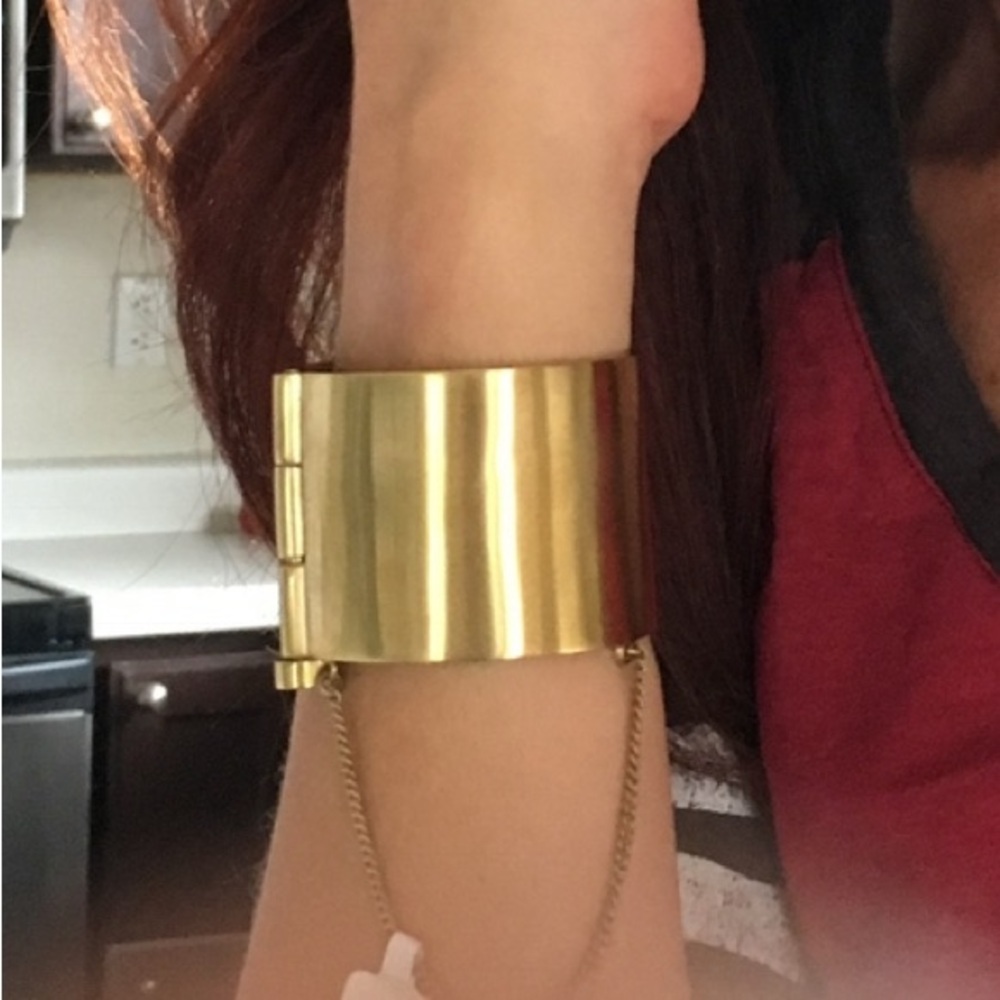 Madewell Gold Cuff Bracelet